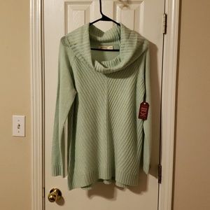 Cowl neck sweater